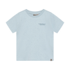 Jongens T-shirt Nappy Backprint  van Daily7 in de kleur Celestial Blue in maat 128.