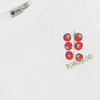 Jongens T-shirt Backprint  van Daily7 in de kleur Egret in maat 128.