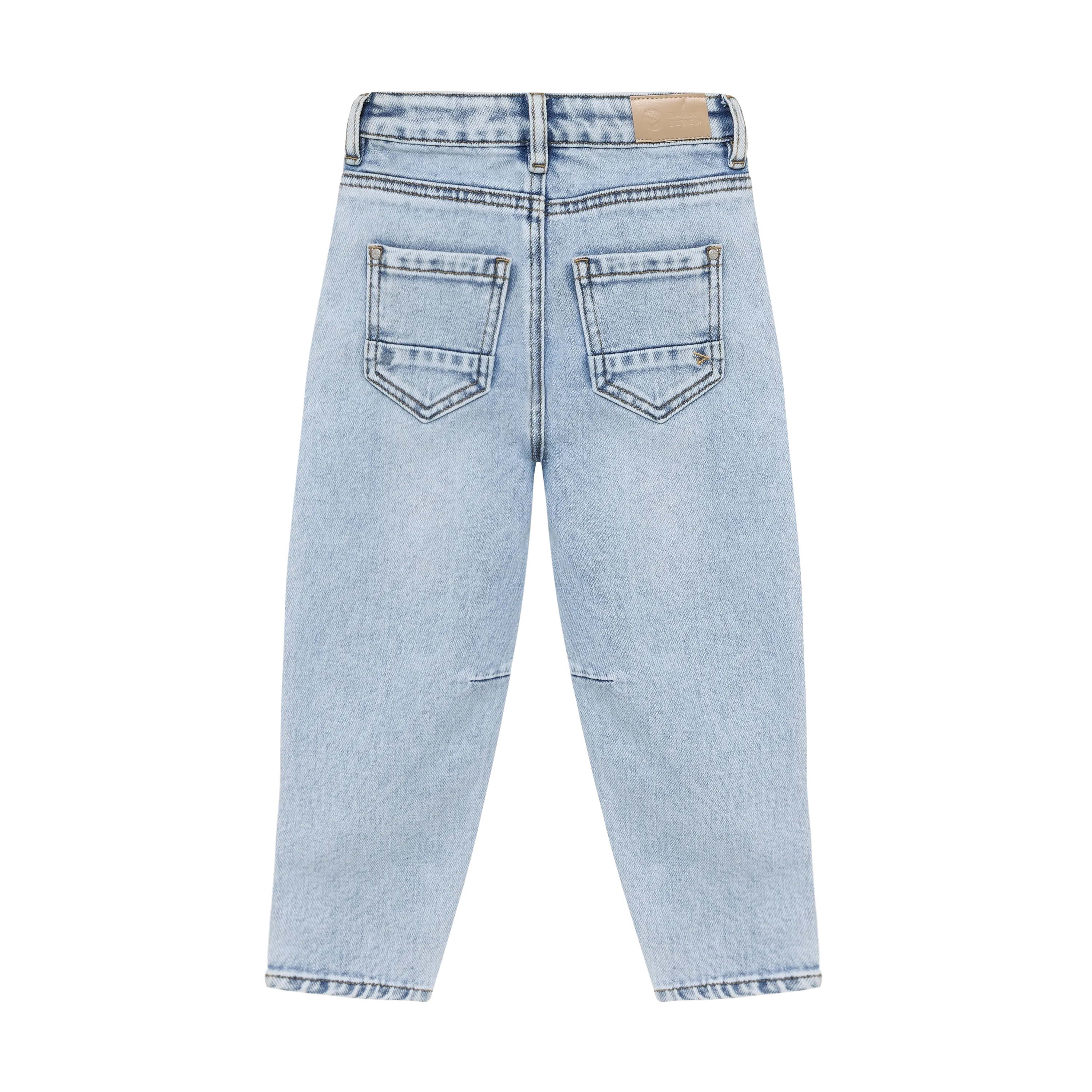 Jongens Denim Barrel Fit van Daily7 in de kleur Blue Denim in maat 128.