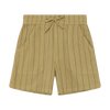Jongens Shorts Small Stripe van Daily7 in de kleur Pale Olive Green in maat 128.