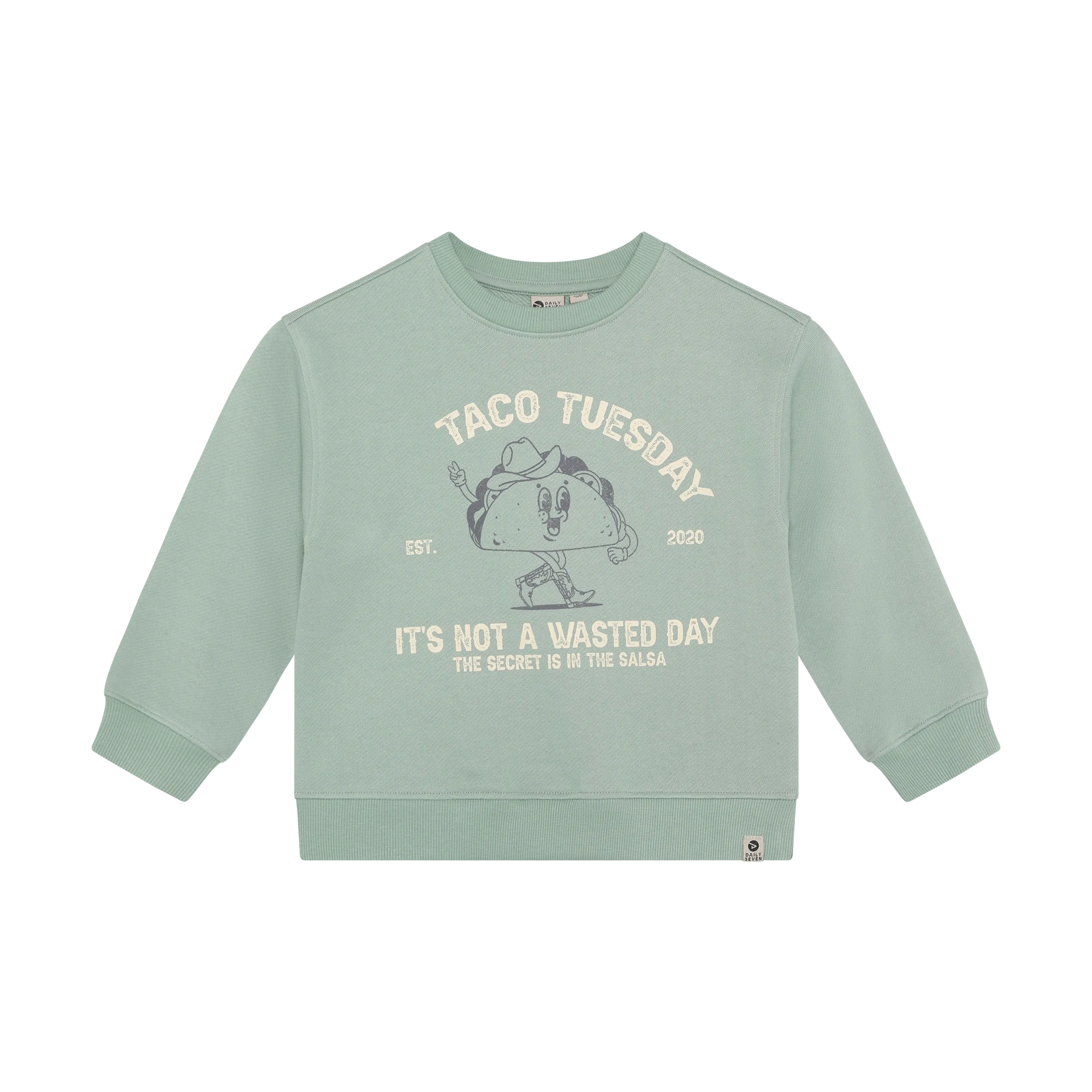 Daily7 Oversized Sweater Print