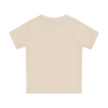 Jongens T-shirt Basic van Daily7 in de kleur Sandshell in maat 128.