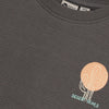 Jongens T-shirt Structure Print van Daily7 in de kleur Thunderstorm in maat 128.