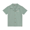 Jongens T-shirt Fancy Polo  van Daily7 in de kleur Green Milieu in maat 128.