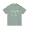 Jongens T-shirt Fancy Polo  van Daily7 in de kleur Green Milieu in maat 128.