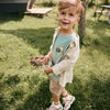 Jongens Shirt Longsleeve Linen van Daily7 in de kleur Sandshell in maat 128.