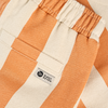 Jongens Shorts Big Stripe van Daily7 in de kleur Sandstone in maat 128.