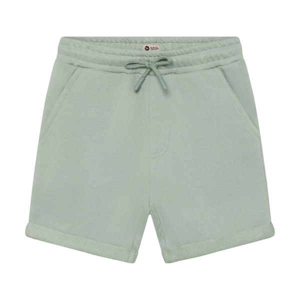 Jongens Shorts Structure van Daily7 in de kleur Green Milieu in maat 128.