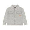 Jongens Shirt Jacket van Daily7 in de kleur Natural Melange in maat 128.