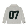 Jongens Shirt Jacket van Daily7 in de kleur Natural Melange in maat 128.