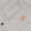 Jongens Shirt Jacket van Daily7 in de kleur Natural Melange in maat 128.