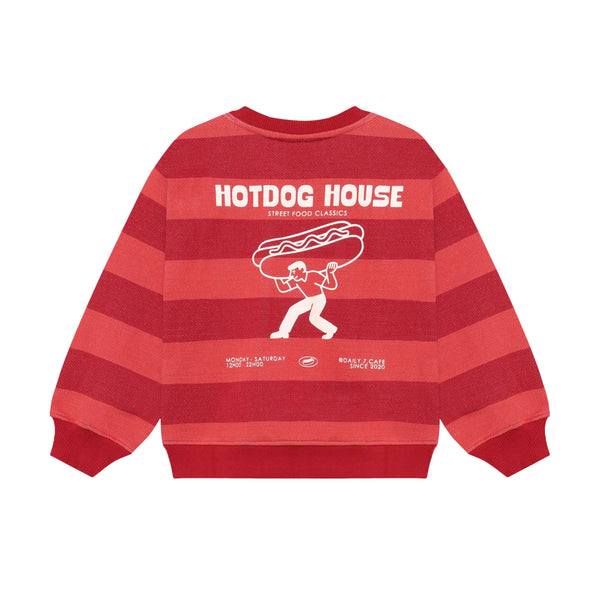 Daily7 Oversized Sweater Big Stripe