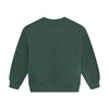 Jongens Oversized Sweater Basic van Daily7 in de kleur Jungle Green in maat 128.