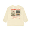 Jongens T-shirt Longsleeve Backprint van Daily7 in de kleur Sandshell in maat 128.