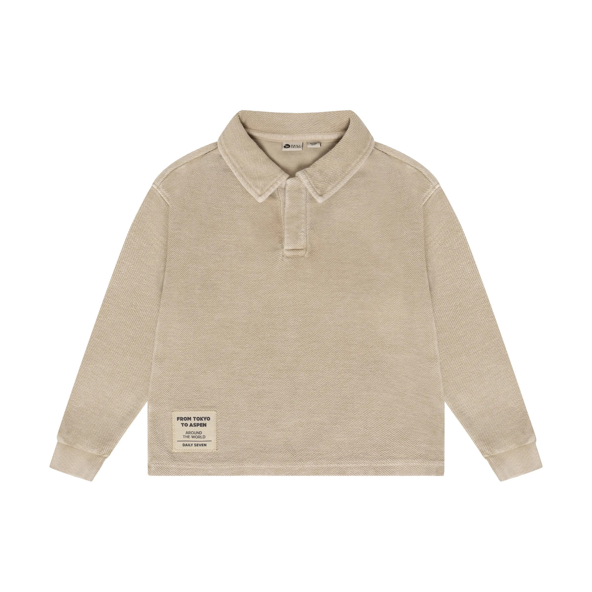 Daily7 T-shirt Longsleeve Collar
