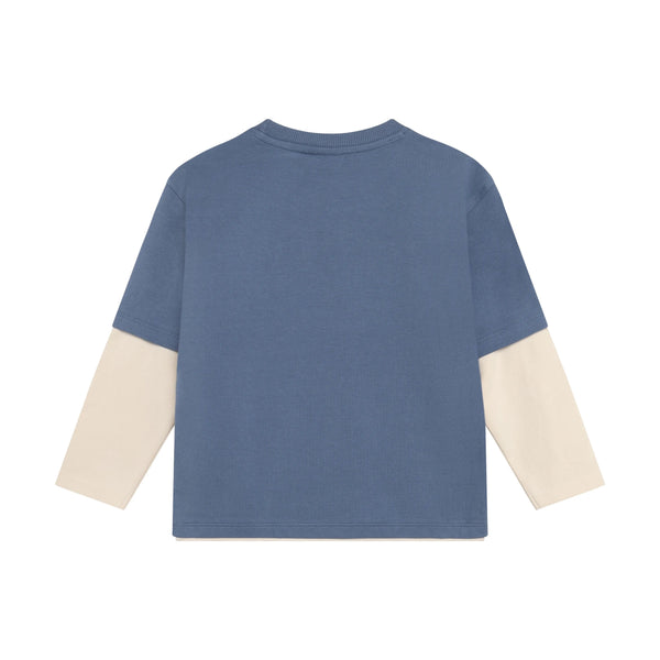 Daily7 T-shirt Longsleeve Over Sleeve