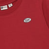 Jongens T-shirt Basic van Daily7 in de kleur Rythmic Red in maat 128.