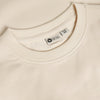 Jongens T-shirt Basic van Daily7 in de kleur Sandshell in maat 128.