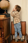 Jongens Denim Straight Fit van Daily7 in de kleur Denim in maat 128.