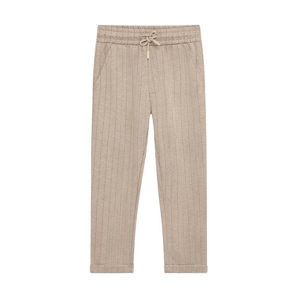 Jongens Stripe Pants van Daily7 in de kleur Ginger Root in maat 128.