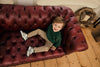 Jongens Stripe Pants van Daily7 in de kleur Ginger Root in maat 128.