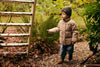 Jongens Winterjacket Corduroy van Daily7 in de kleur Plaza Taupe in maat 128.