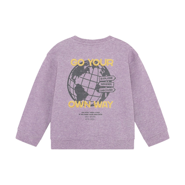 Daily7 Oversized Sweater Backprint