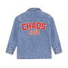 Jongens Shirt Longsleeve Denim van Daily7 in de kleur Medium Denim in maat 128.