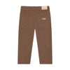 Jongens Straight Fit Washed van Daily7 in de kleur Almond Brown in maat 128.