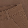 Jongens Straight Fit Washed van Daily7 in de kleur Almond Brown in maat 128.