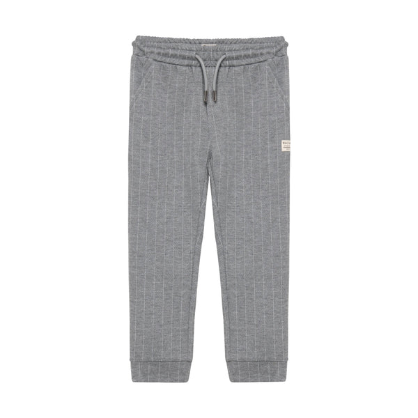 Jongens Stripe Pants van Daily7 in de kleur Magnetite in maat 128.