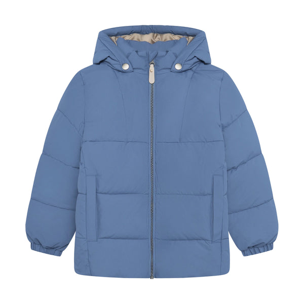 Jongens Quilted Jacket van Daily7 in de kleur Moonlight Blue in maat 128.