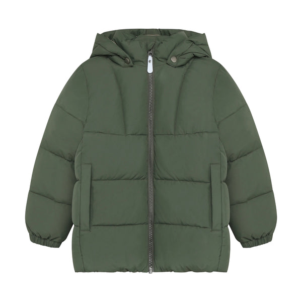 Jongens Quilted Jacket van Daily7 in de kleur Beetle in maat 128.