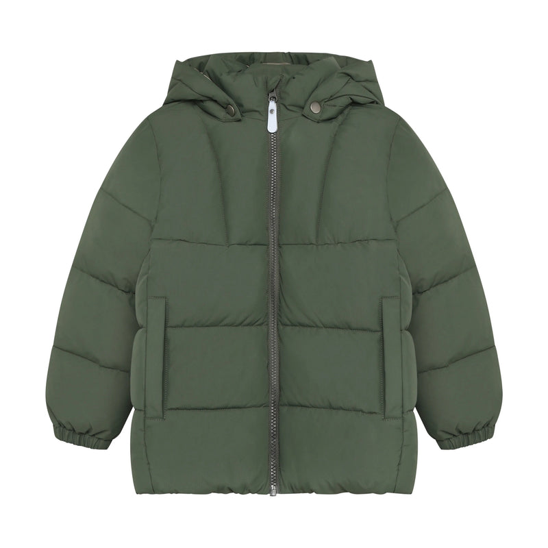 Jongens Quilted Jacket van Daily7 in de kleur Beetle in maat 128.