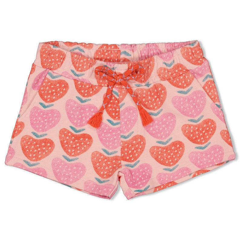 Meisjes Short AOP - Berry Nice van Jubel in de kleur l.Roze in maat 128.