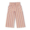 Meisjes Culotte streep - Sunny Side Up van Jubel in de kleur Abrikoos in maat 128.