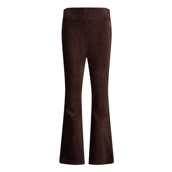 Meisjes Flared broek velours rib - City Chic van Jubel in de kleur Bruin in maat 128.