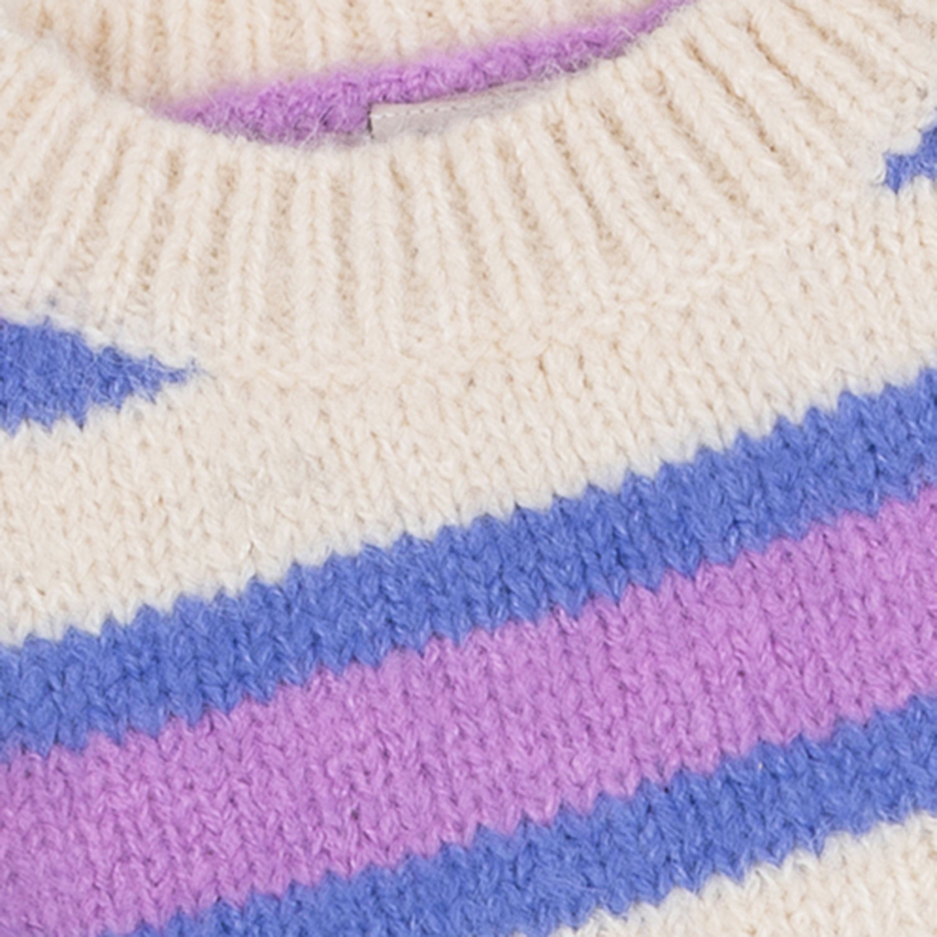 Daily7 Knitted Sweat Fancy Stripe