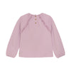 Meisjes T-shirt Longsleeve Structure van Daily7 in de kleur Dusty Lilac in maat 128.