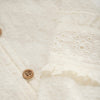 Meisjes Shirt Longsleeve Ruffle van Daily7 in de kleur Cloud in maat 128.