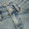 Meisjes 2500 Mom Fit AOP Jeans van Daily7 in de kleur Light Denim Blue in maat 128.