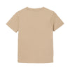 Meisjes T-shirt Glitter van Daily7 in de kleur Latte Sand in maat 128.