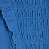 Meisjes Jumpuit Ruffle van Daily7 in de kleur Dusty Royal Blue in maat 128.