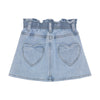 Meisjes Denim Skirt van  in de kleur Medium Denim in maat 128.