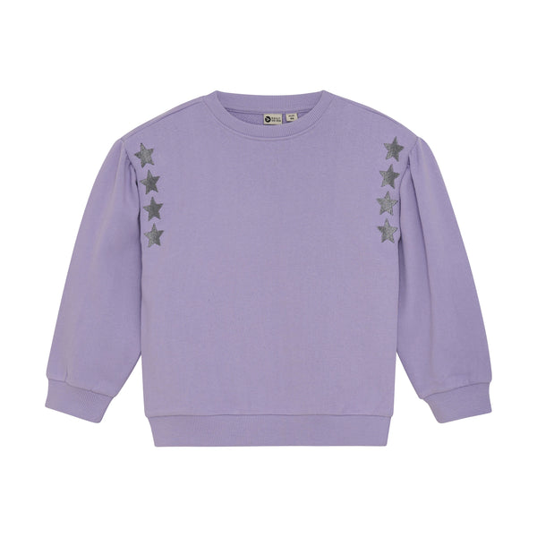 Meisjes Sweater Embroidery Sleeve van Daily7 in de kleur Daybreak in maat 128.