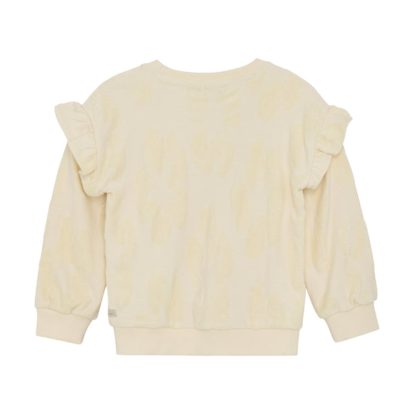 Daily7 Sweater Jaquard Ruffle