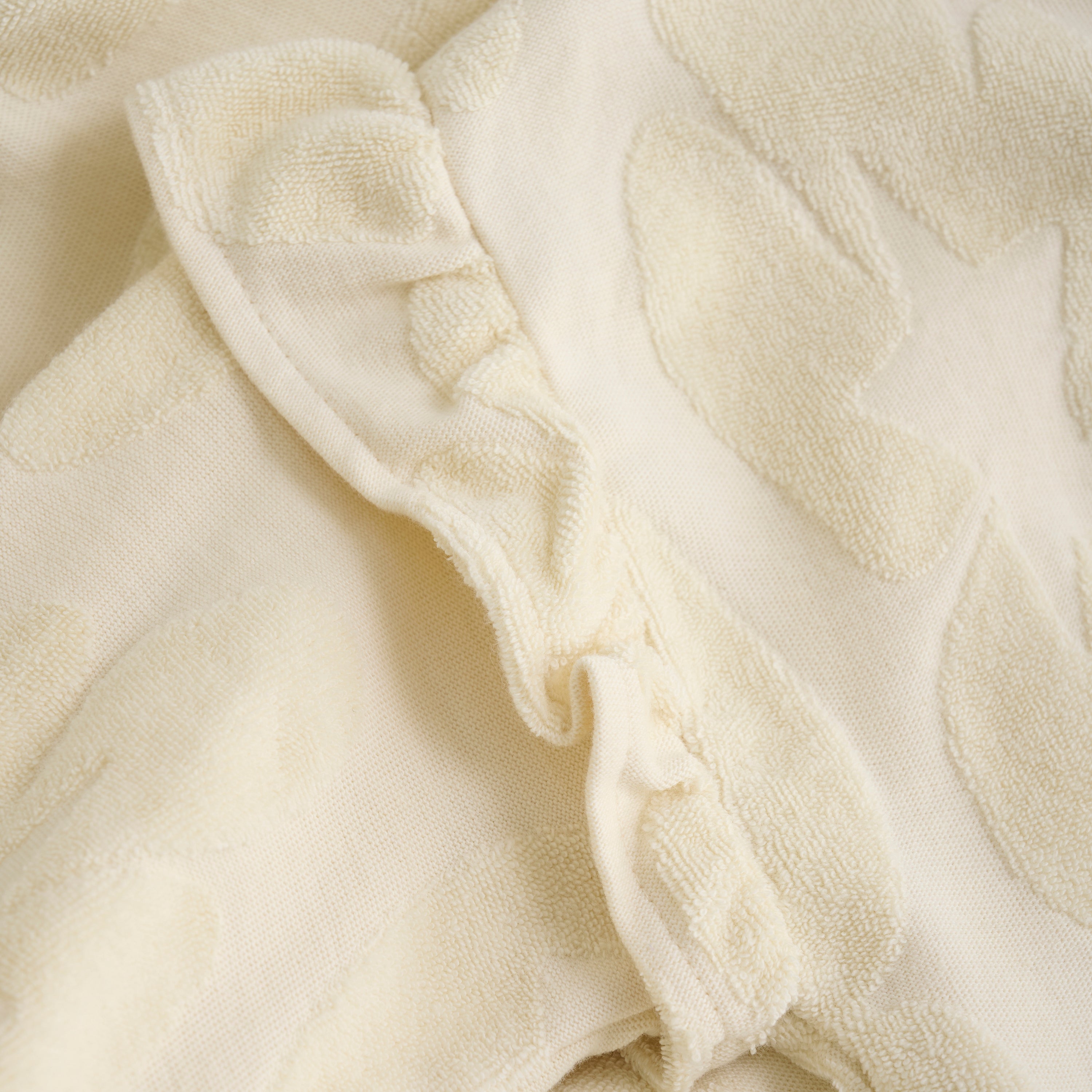 Meisjes Sweater Jaquard Ruffle van Daily7 in de kleur Off White in maat 128.