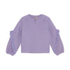 Meisjes T-shirt Longsleeve Ruffle van Daily7 in de kleur Daybreak in maat 128.
