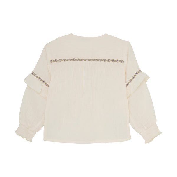 Daily7 Shirt Longsleeve Ruffle