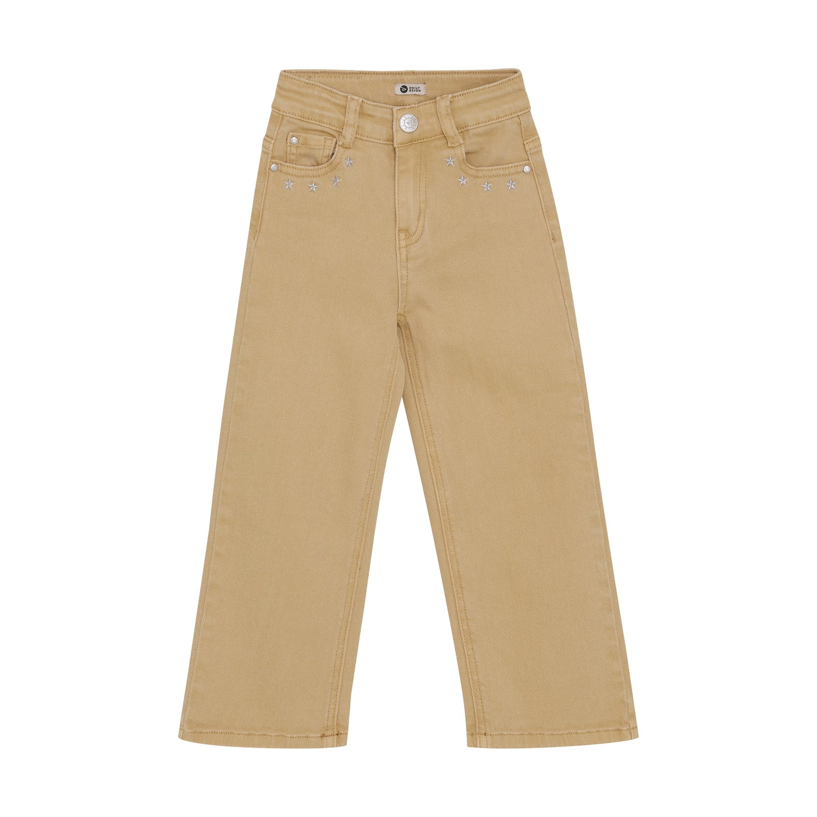 Daily7 Pants Wide Fit Washed Stars